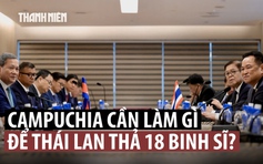 Thái Lan đặt điều kiện thả 18 binh sĩ Campuchia bị bắt trong xung đột