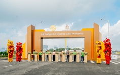 Thông xe con đường giúp giảm kẹt xe cho cả khu vực phía đông TP.HCM