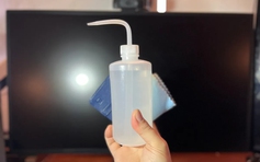 Cảnh báo nước lau kính có thể làm hỏng màn hình TV