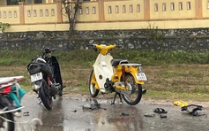 Quảng Trị: Tai nạn giữa 2 xe máy, 1 học sinh tử vong