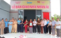 Báo Thanh Niên bàn giao 2 căn nhà nhân ái tại Đồng Nai