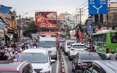 Sắp xây đường trên cao giải cứu kẹt xe trục Trường Chinh - Cộng Hòa