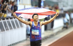 Thần đồng điền kinh Thái Lan đi vào lịch sử SEA Games