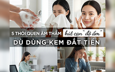 5 thói quen âm thầm ‘hút cạn’ độ ẩm, da khô nẻ dù dùng kem đắt tiền
