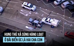 Hung thủ xả súng hàng loạt ở bãi biển Úc là hai cha con