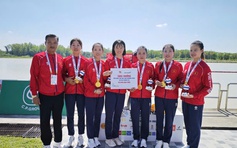 SEA Games 33 sáng 16.12: Đua thuyền rowing về nhất, Việt Nam đã có 41 HCV, phá 4 kỷ lục SEA Games
