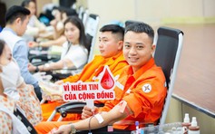 Tuần lễ hồng EVN đóng góp hơn 10.864 đơn vị máu