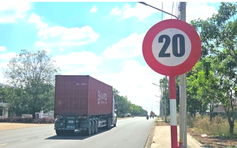 Vụ biển báo 20 km/giờ: Có được tùy tiện giới hạn tốc độ?