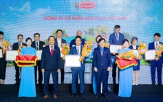 Acecook Việt Nam 3 năm liên tiếp được vinh danh 
Top 100 Doanh nghiệp Bền vững
