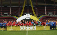 Quá cảm xúc chiến thắng tuyệt vời của U.22 Việt Nam tại 'thánh địa' Rajamangala