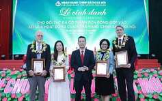 NHCSXH vinh danh cho các đối tác đóng góp vào kết quả hoạt động