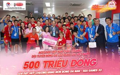 Acecook Việt Nam thưởng nóng 500 triệu cho đội tuyển quốc gia U.22 Việt Nam