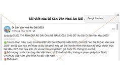 Sập bẫy lừa đảo cuộc thi áo dài, một phụ nữ bị chiếm đoạt 7,6 tỉ đồng