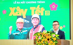 Chương trình "Xây tết 2026" tặng 30.000 phần quà cho công nhân lao động