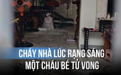 Cháy nhà ở Vĩnh Lộc: 1 người chết, 3 người bị thương lúc rạng sáng