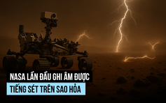 Tia sét trên sao Hỏa có âm thanh ra sao?
