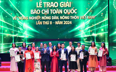 45 tác phẩm đoạt giải báo chí toàn quốc về nông nghiệp, nông dân, nông thôn