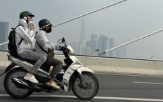 Sáng nay, bầu trời TP.HCM lại mù mịt, ô nhiễm không khí mức nào?