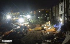 Cận cảnh công trường xây kè chống sạt lở ở xã miền núi Quảng Trị