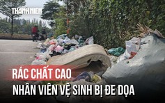 Đổ rác trộm lộng hành, còn đe dọa hành hung nhân viên vệ sinh?