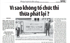 Tin vui cho những ai muốn hành nghề thừa phát lại