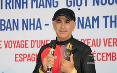 Đạp xe xuyên lục địa tưởng nhớ cha, gây quỹ hỗ trợ bệnh nhân ung thư