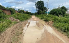 Hiến gần 7.000 m² đất làm đường, 18 năm vẫn 'án binh bất động'