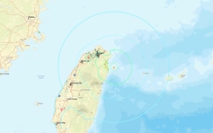 Động đất 7 độ Richter rung chuyển Đài Loan