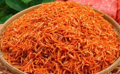 Tôm khô móng chim Cà Mau hiếm cỡ nào mà giá hơn 1,5 triệu đồng/kg?