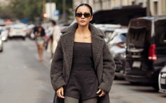 Mặc quần shorts vào mùa đông với phong cách thanh lịch mới