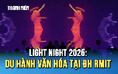 Đêm hội Light Night 2025: Khi văn hóa toàn cầu hội tụ tại RMIT