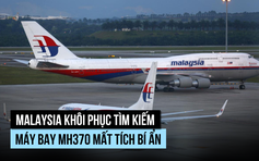 Cuộc tìm kiếm máy bay MH370 mất tích được nối lại