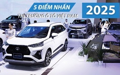 Thị trường ô tô Việt Nam năm 2025 có gì đáng chú ý?