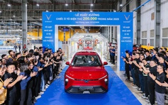 Chiếc xe thứ 200.000 chính thức lăn bánh từ nhà máy VinFast Hải Phòng