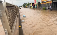 Hồ Sông Quao, hồ Lòng Sông xả tràn, cảnh báo ngập lụt hạ du