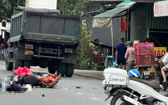 Phong tỏa đường Phan Văn Hớn, TP.HCM vì tai nạn giao thông