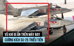 Vũ khí bí ẩn trên cường kích Su-25 Triều Tiên
