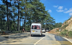 Thông đèo Prenn trên tuyến đường ra vào Đà Lạt sau gần 20 giờ tạm ngưng