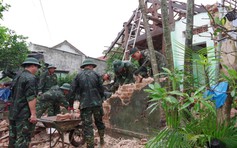 Bộ đội Đà Nẵng giúp dân vùng lũ Đắk Lắk có nhà mới đón tết