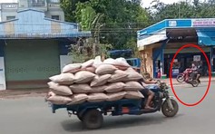 Xử lý thanh niên 19 tuổi 'thích thể hiện' bốc đầu xe trên đường