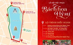 800 người mặc Việt phục  diễu hành quanh Hồ Gươm