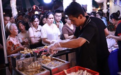 Lễ hội ẩm thực Chợ Lớn: Đông nghẹt khách ngày cuối tuần