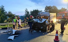 Tai nạn trên cao tốc Đà Nẵng - Quảng Ngãi, 3 hành khách tử vong