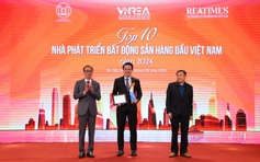 CaraWorld, KN Cam Ranh lập 'hat-trick' giải thưởng Thương hiệu bất động sản dẫn đầu năm 2024-2025