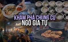 ‘Thiên đường ẩm thực’ tại chung cư Ngô Gia Tự