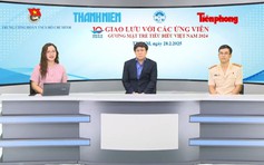 GIAO LƯU TRỰC TUYẾN: Đề cử Gương mặt trẻ Việt Nam tiêu biểu năm 2024