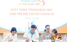 Ký bảo trợ lâu dài cho 5 trẻ mồ côi do Covid-19