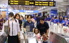 Từ hôm nay, có thể dùng thẻ Visa đi metro Bến Thành - Suối Tiên