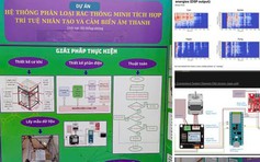 Một dự án giải nhất khoa học kỹ thuật quốc gia giống sản phẩm nước ngoài?