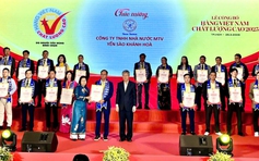 Yến sào Khánh Hòa - 16 năm liên tiếp nhận danh hiệu hàng VN chất lượng cao